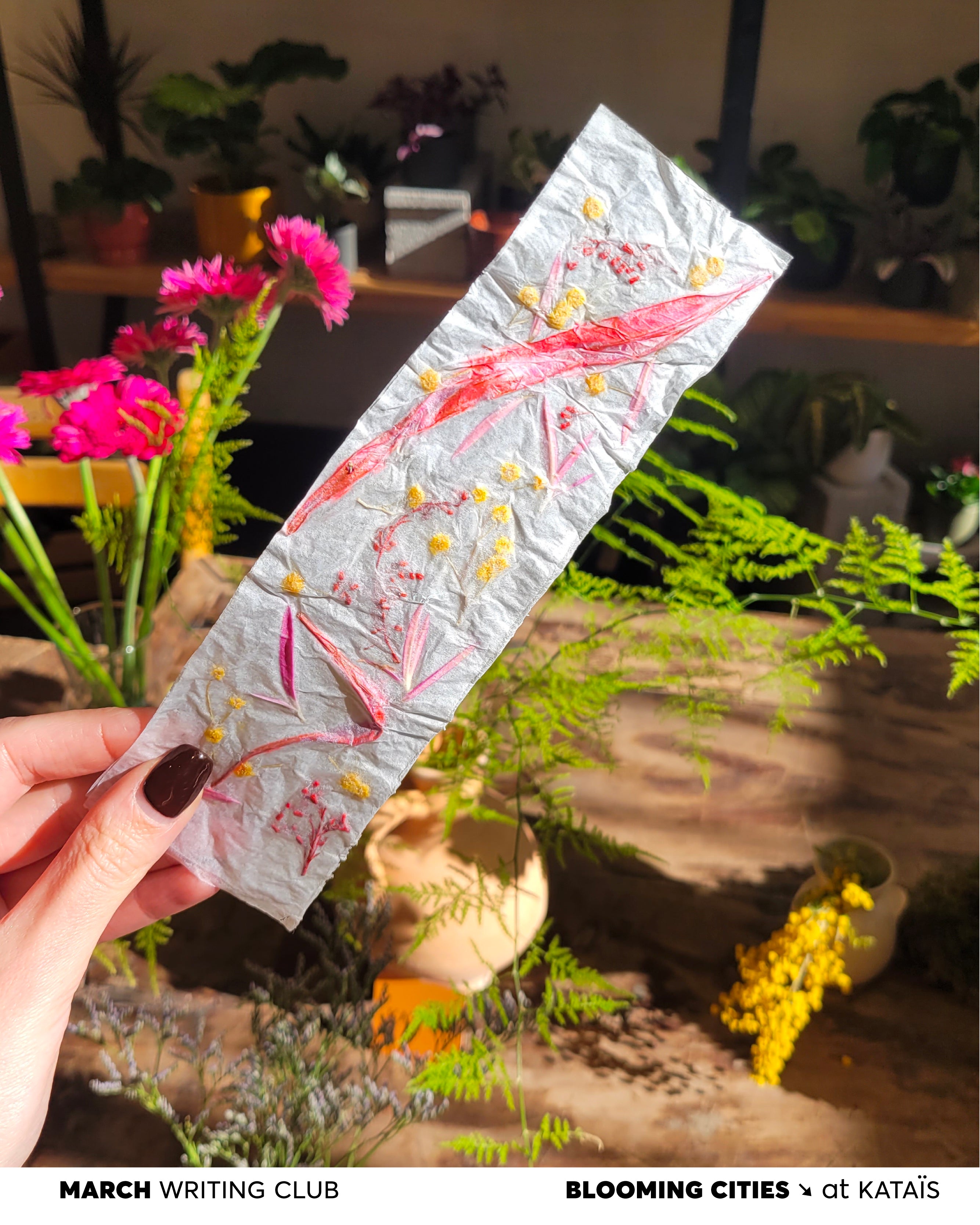 MARCH Writing Club: Blooming Cities