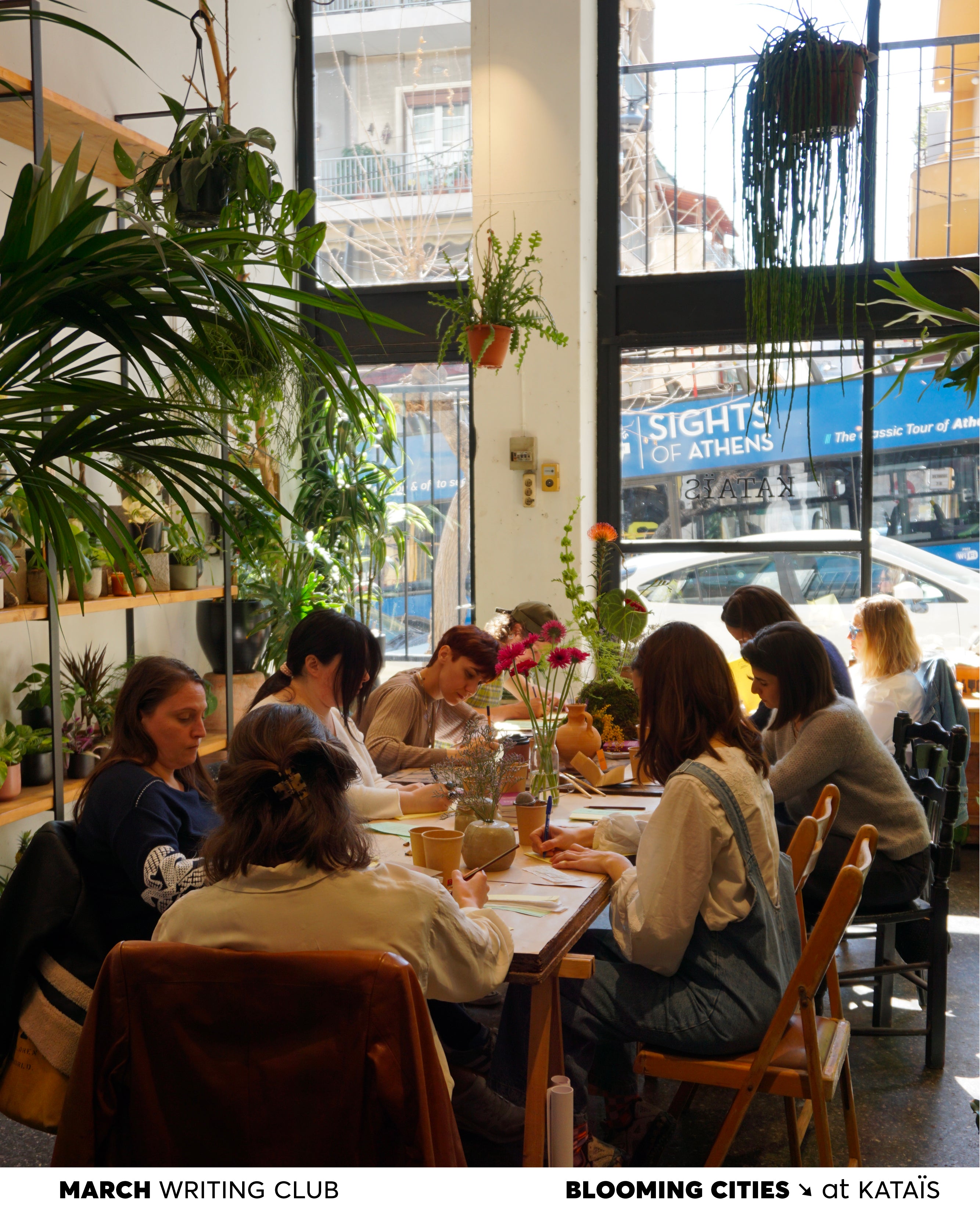 MARCH Writing Club: Blooming Cities