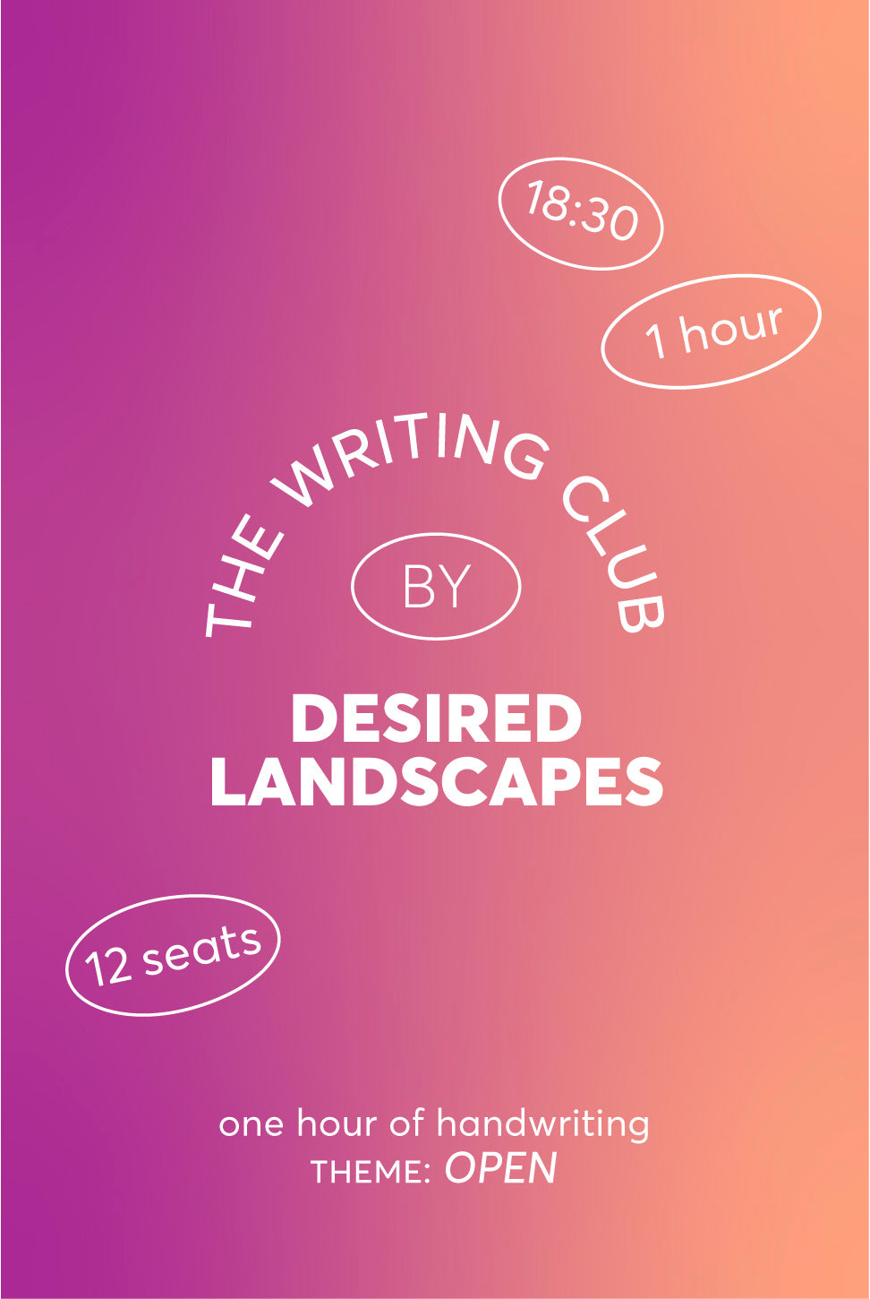 1h Desired Writing Club