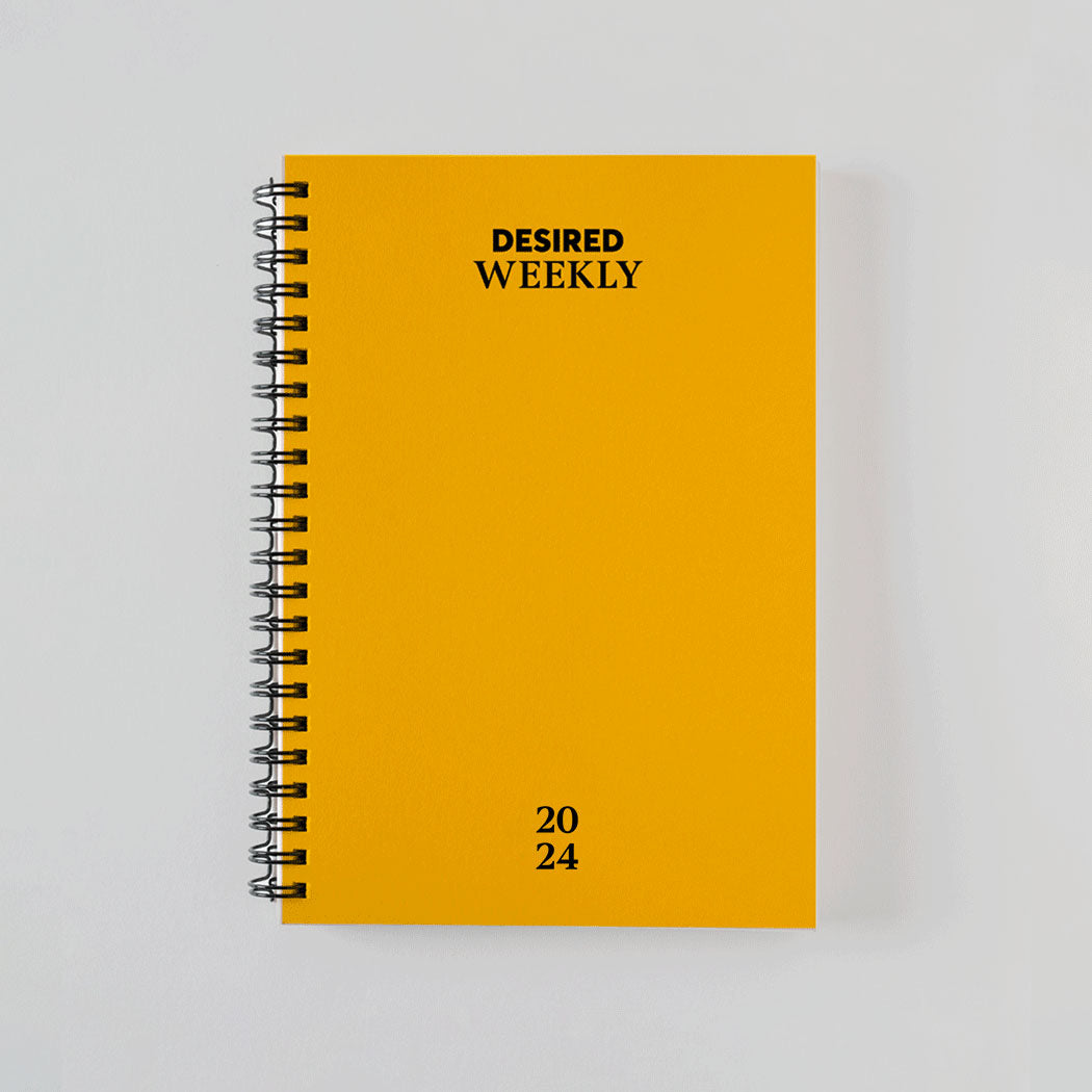 Bookbinders Design - Agenda 2024, à spirales, Dusty Pink